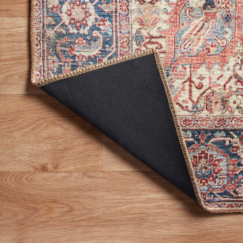 World Menagerie Annelore Performance Red Rug & Reviews Wayfair